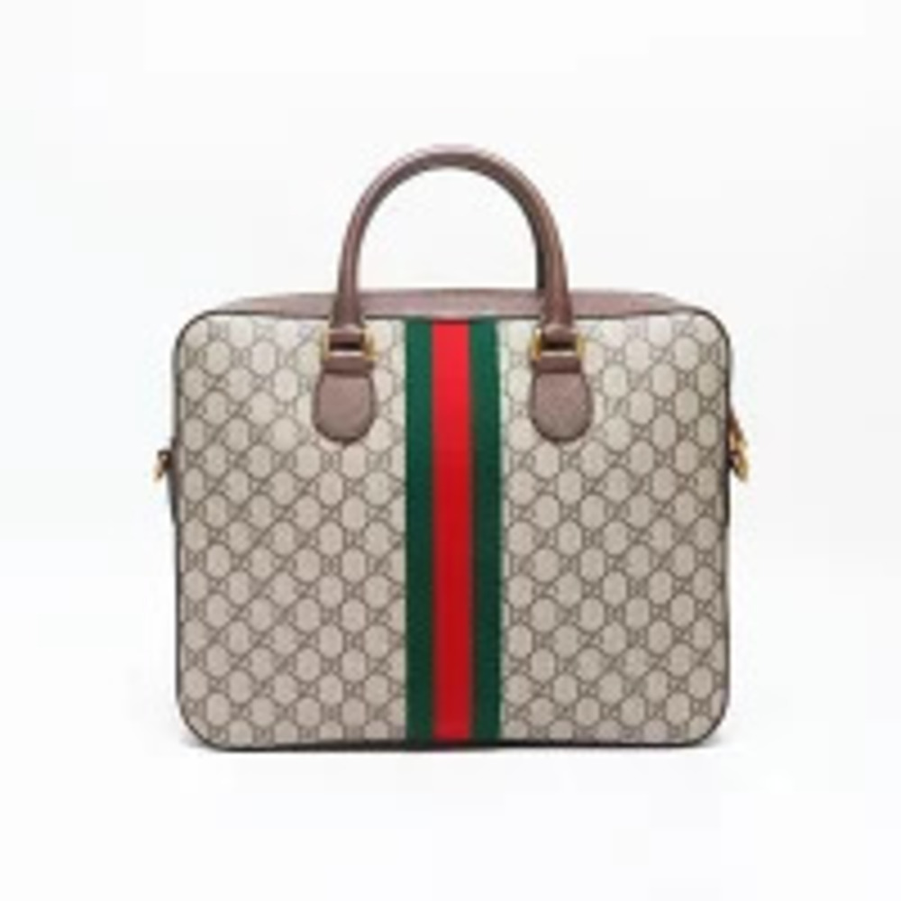 Gucci GG Brown Bag Shoulder Supreme Ophidia - Picture 3 of 13